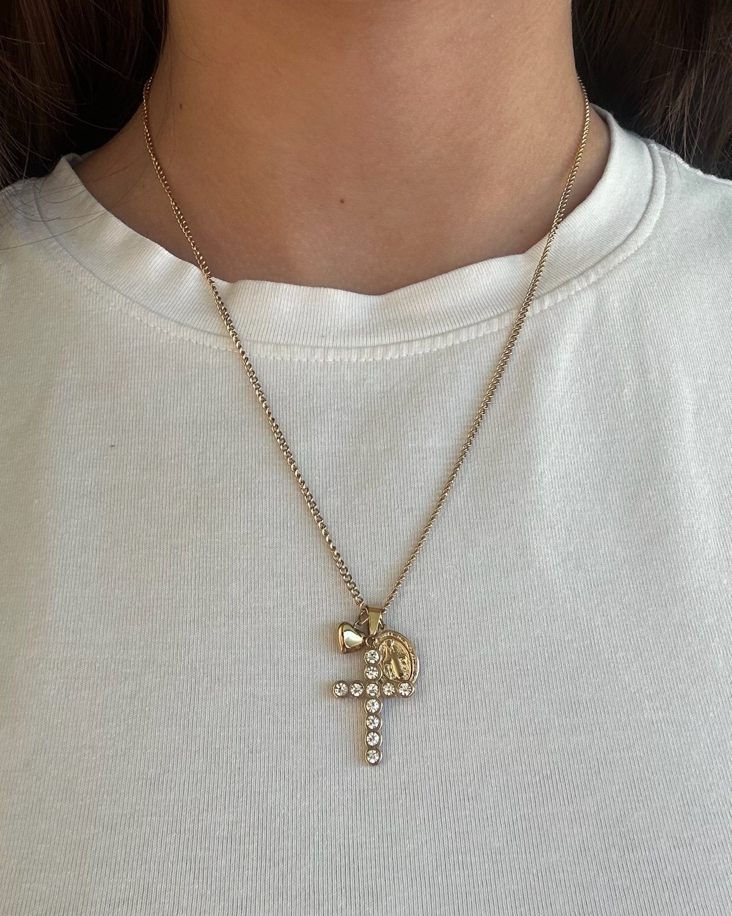 Collana Croce Oro