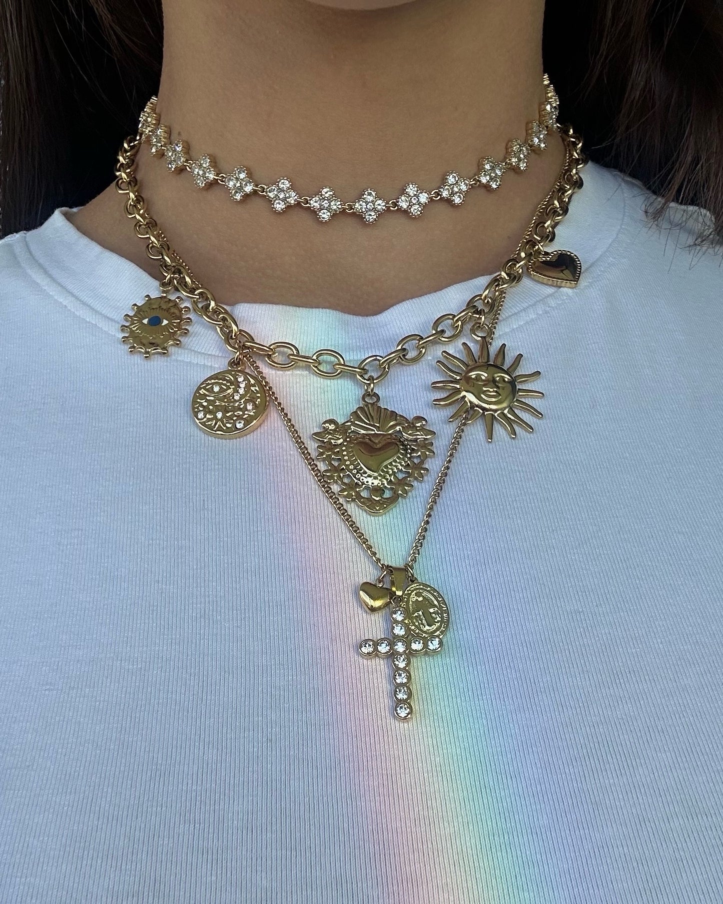 Collana Croce Oro