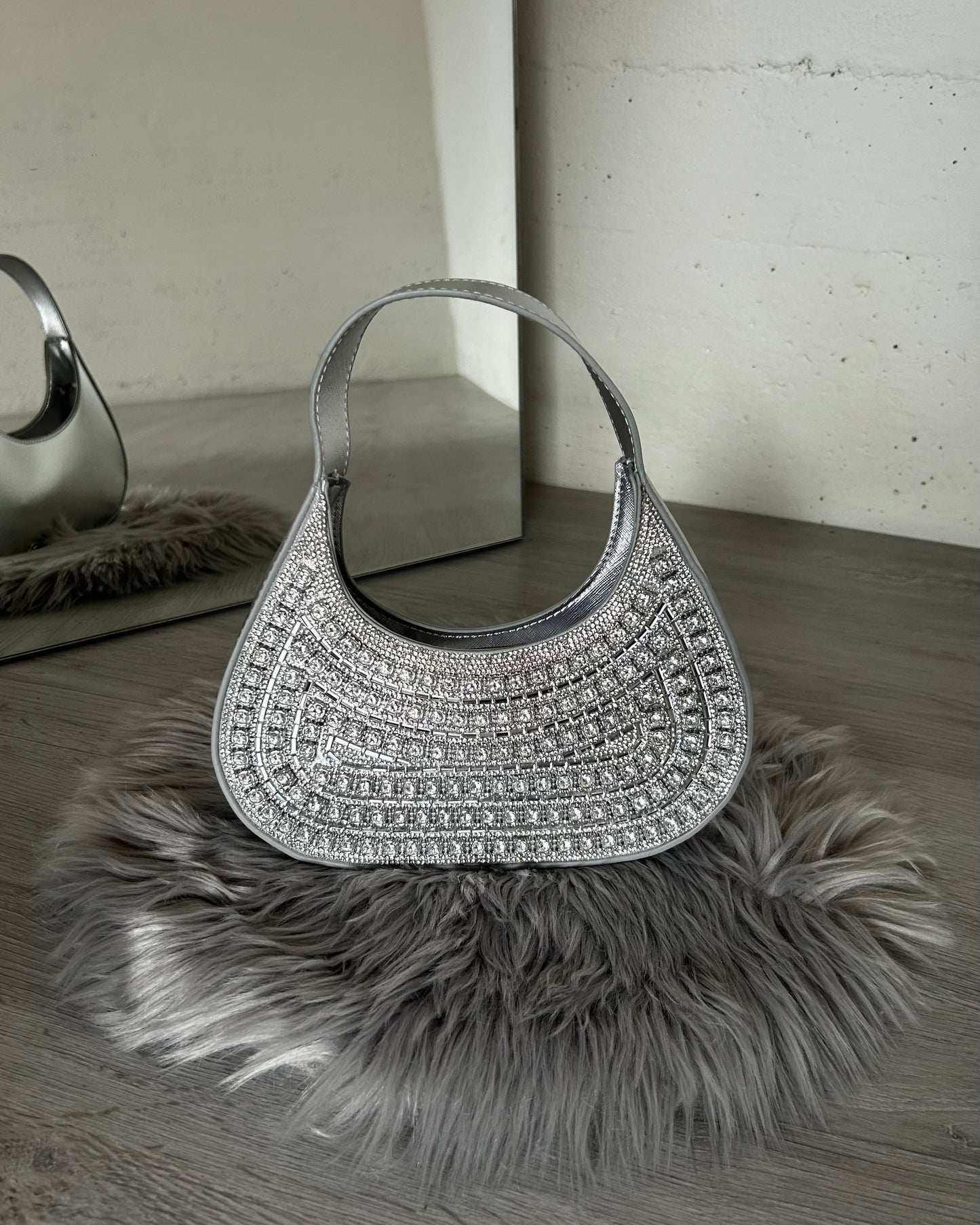 Night Bag Argento