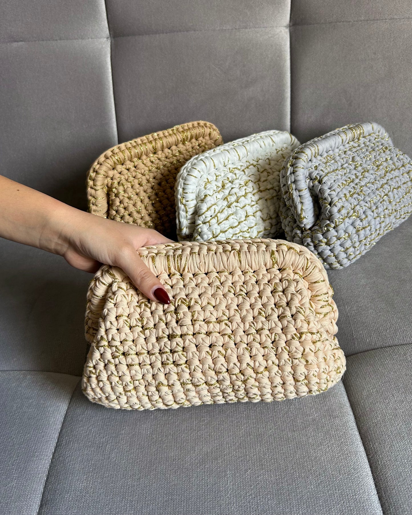 Clutch Beige