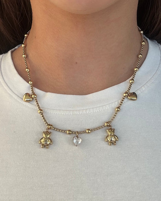 Collana Teddy Oro