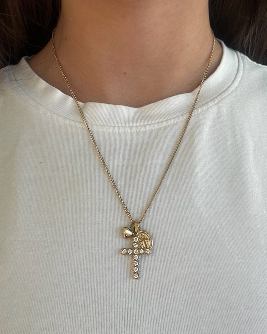 Collana Croce Oro