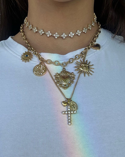 Collana Croce Oro